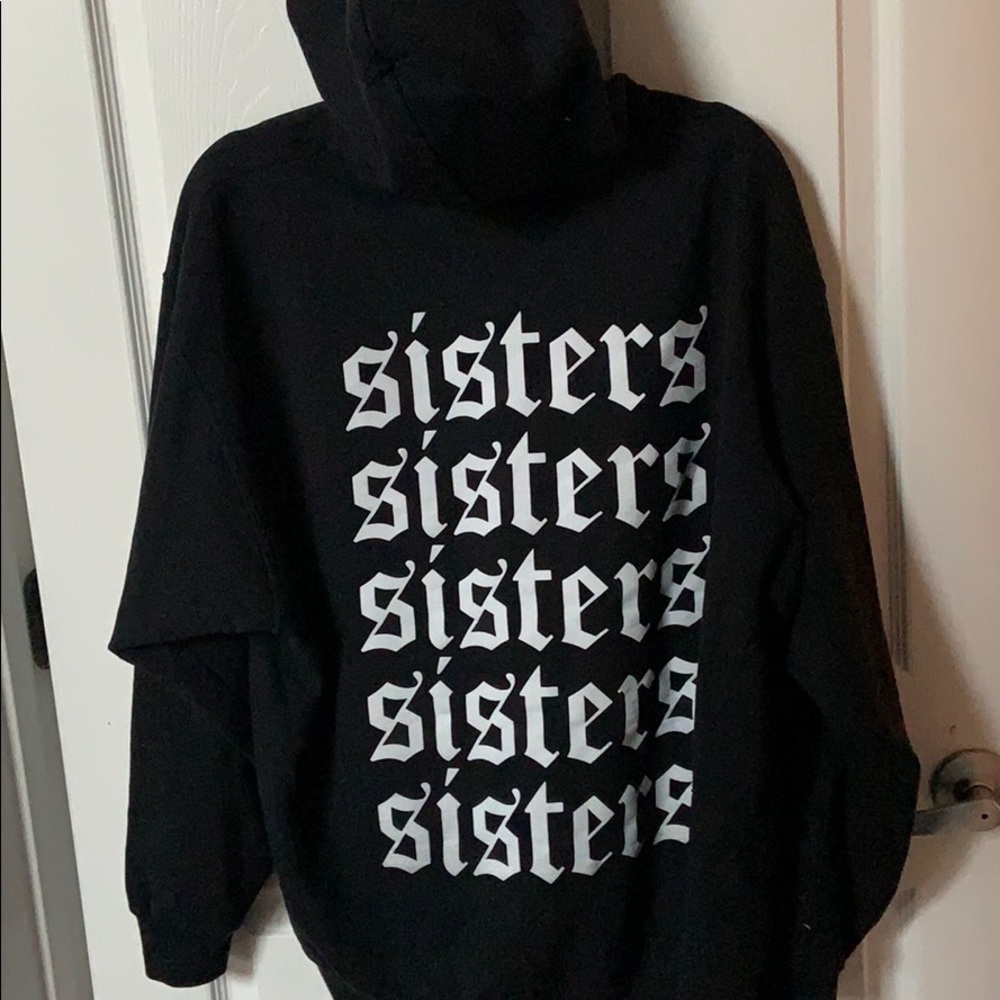 James Charles original Sisters Apparel hoodie.